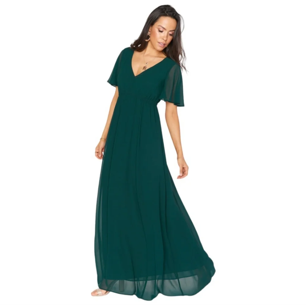 knee length dresses for ladies Paulette Black Ruched Corset Maxi Dress